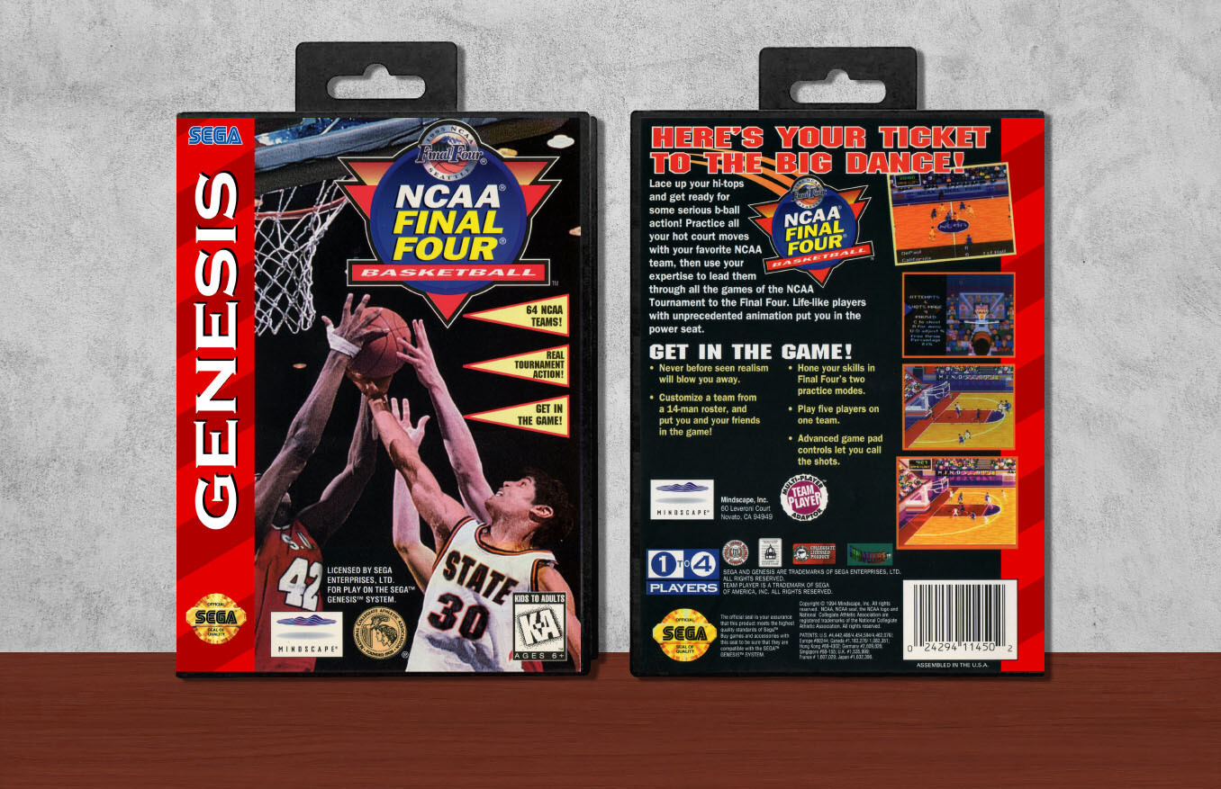 NCAA Final Four Basketball, Case Color: Black