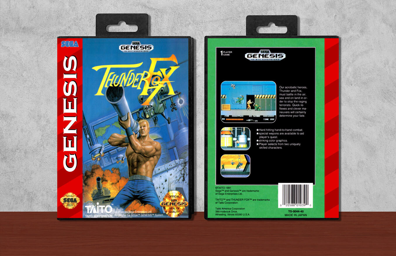 ThunderFox, Case Color: Black