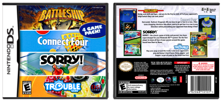 Battleship/Connect Four/Sorry!/Trouble