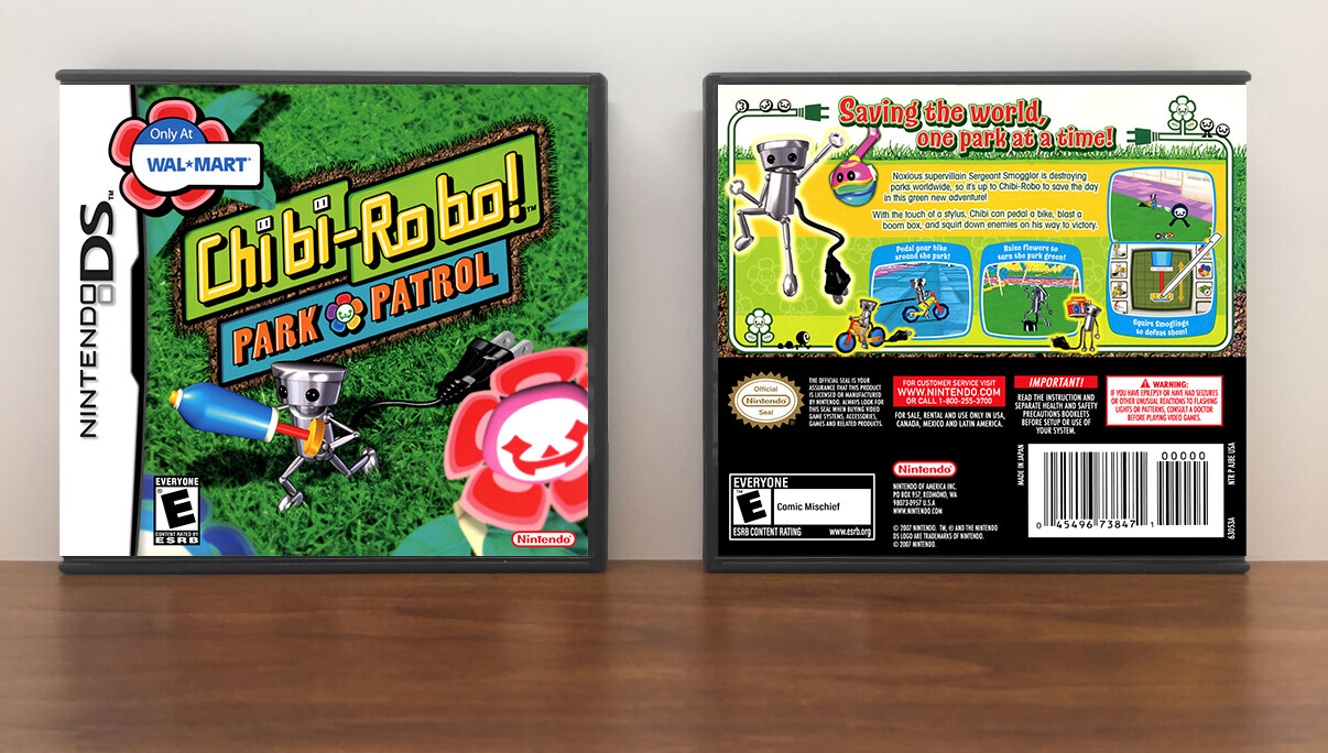 Chibi-Robo!: Park Patrol, Case Color: DARK GREY (OEM DS CASE COLOR)