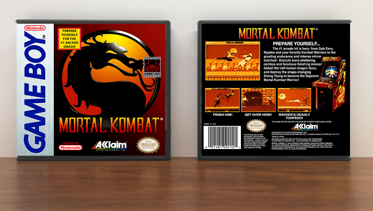 Mortal Kombat, Artwork Spine Color: Chrome
