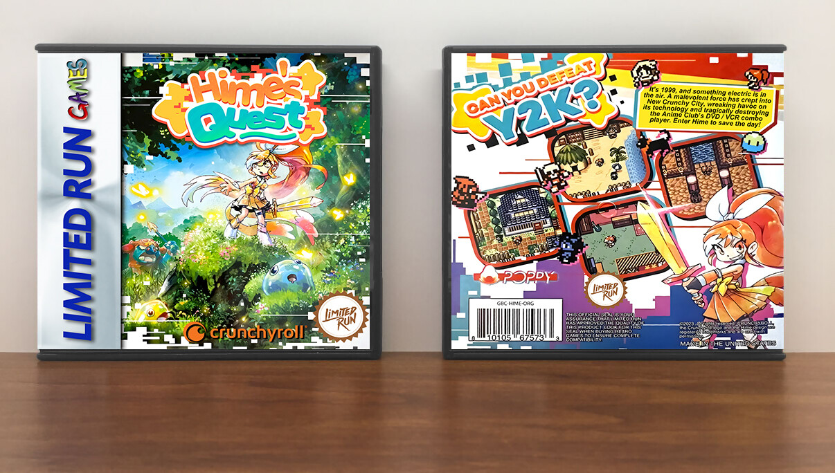 Hime&#39;s Quest, Artwork Spine Color: Chrome