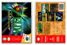 Legend of Zelda: Majora&#39;s Mask, The Master Quest (Green Spine)