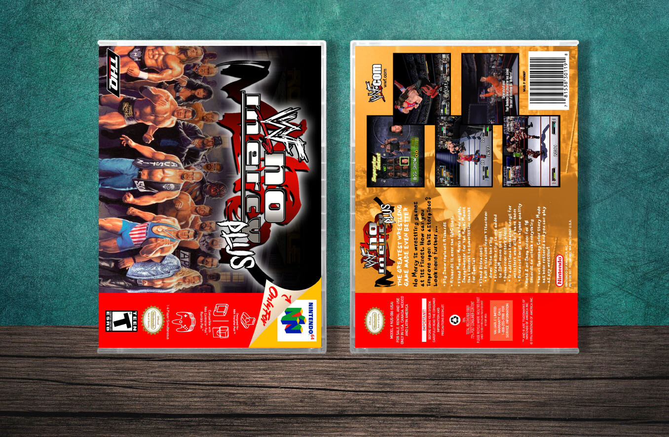 WWF No Mercy: Plus, Case Color: CLEAR (Transparent)