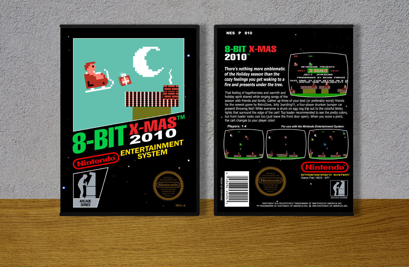 8-Bit X-Mas 2010, Case Color: DARK GREY (OEM DS CASE COLOR)