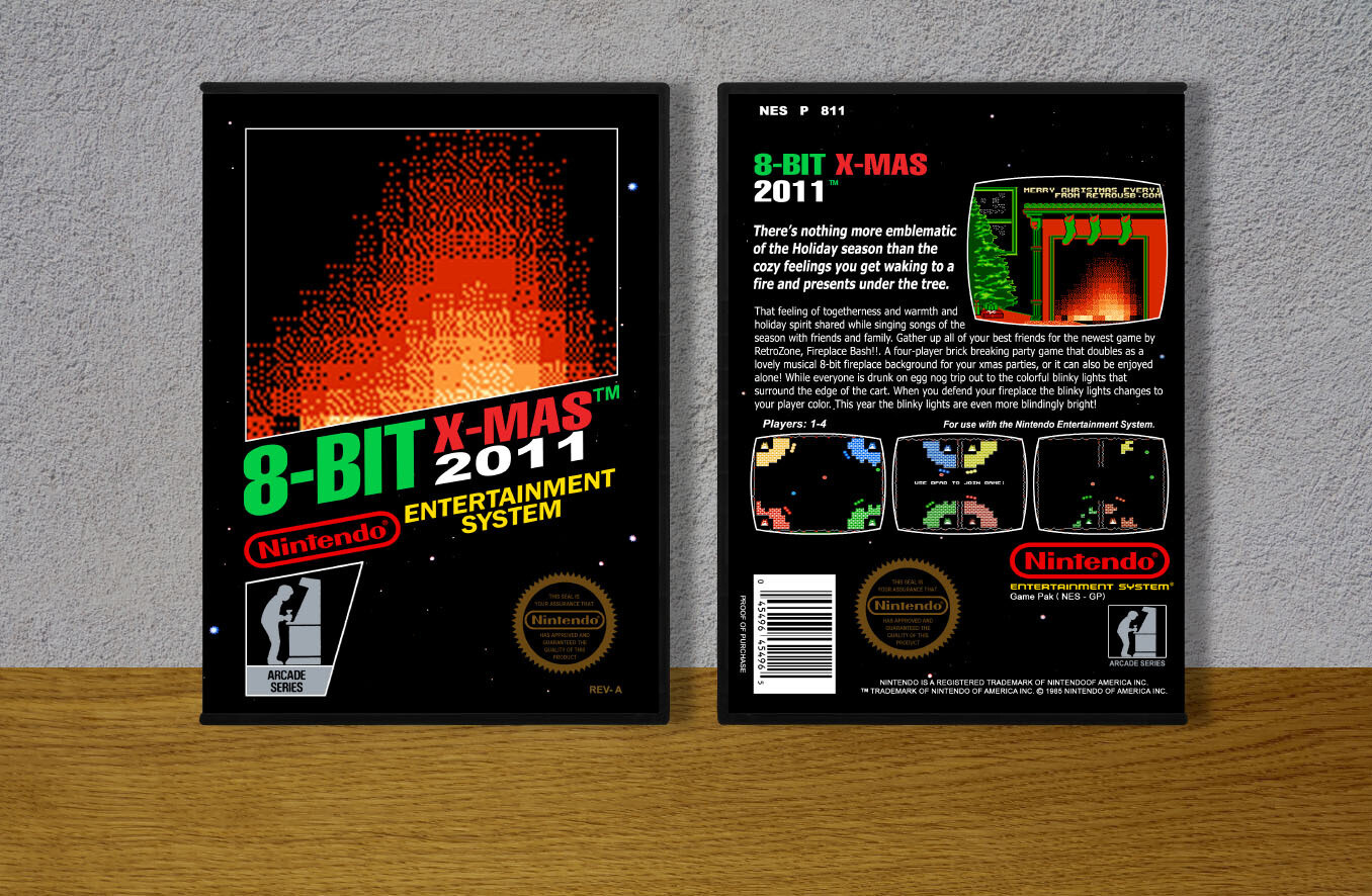 8-Bit X-Mas 2011, Case Color: DARK GREY (OEM DS CASE COLOR)