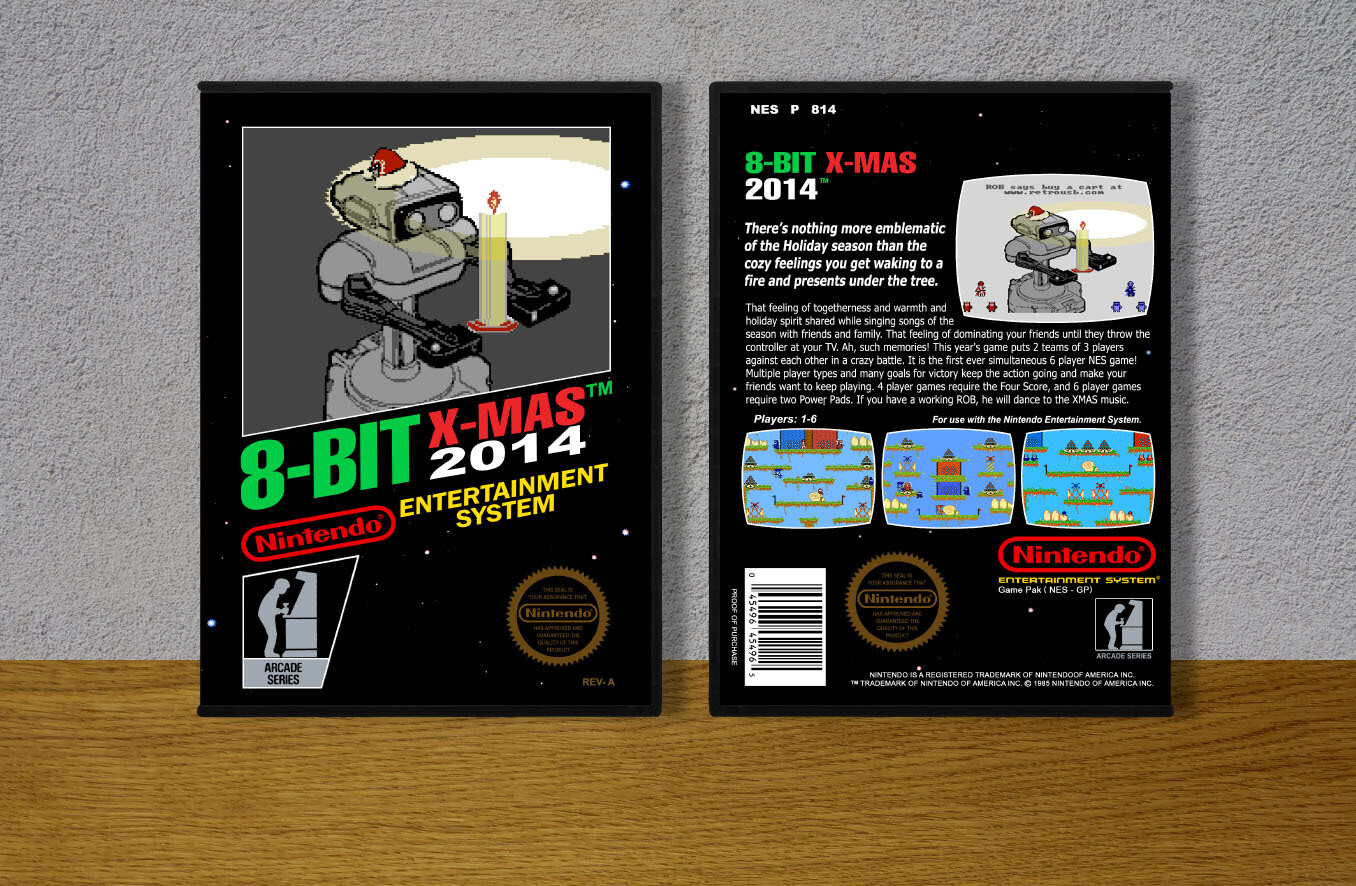 8-Bit X-Mas 2014, Case Color: DARK GREY (OEM DS CASE COLOR)