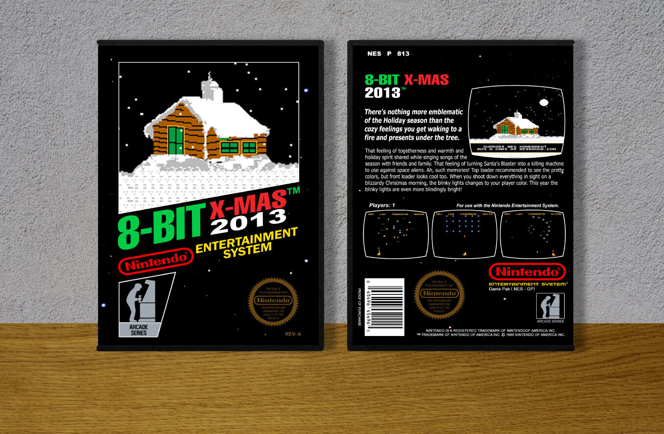 8-Bit X-Mas 2013, Case Color: DARK GREY (OEM DS CASE COLOR)