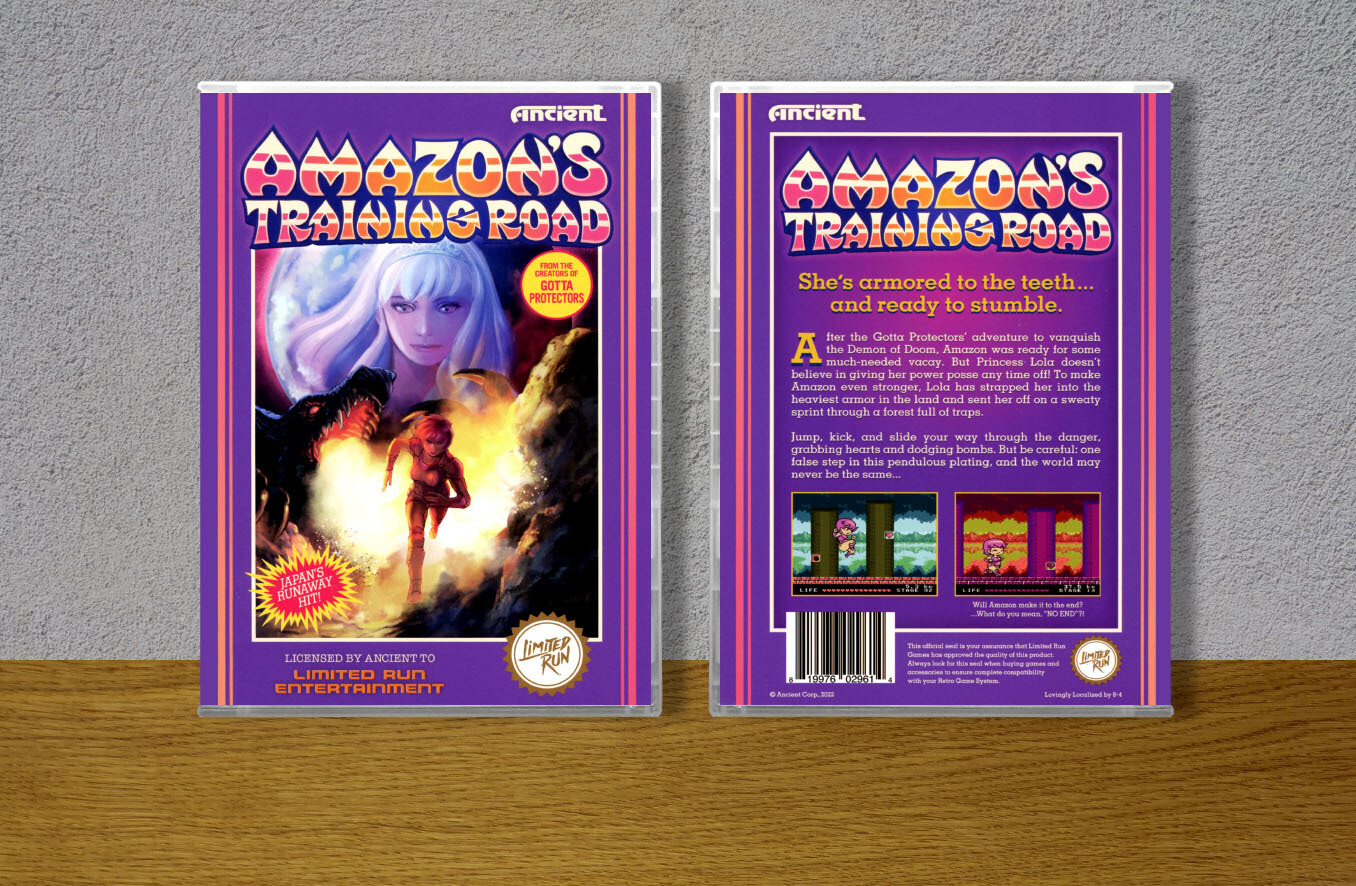 Amazon&#39;s Training Road, Case Color: CLEAR (Transparent)