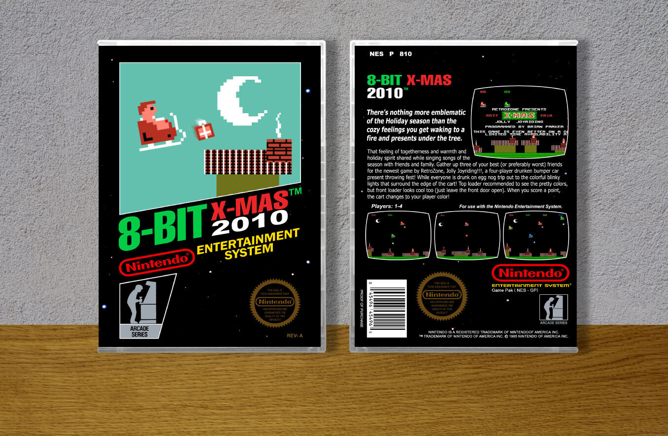 8-Bit X-Mas 2010, Case Color: CLEAR (Transparent)