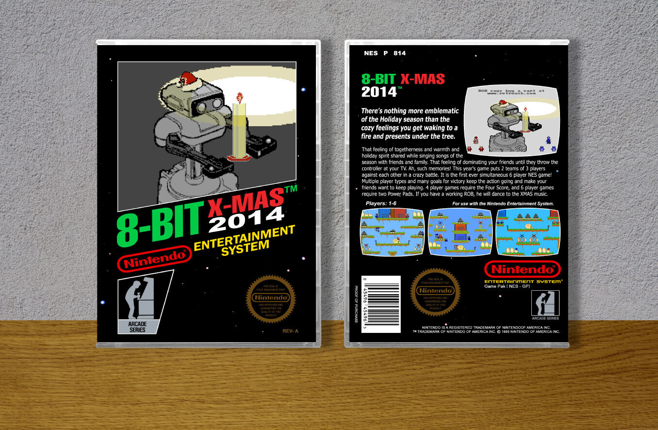8-Bit X-Mas 2014, Case Color: CLEAR (Transparent)