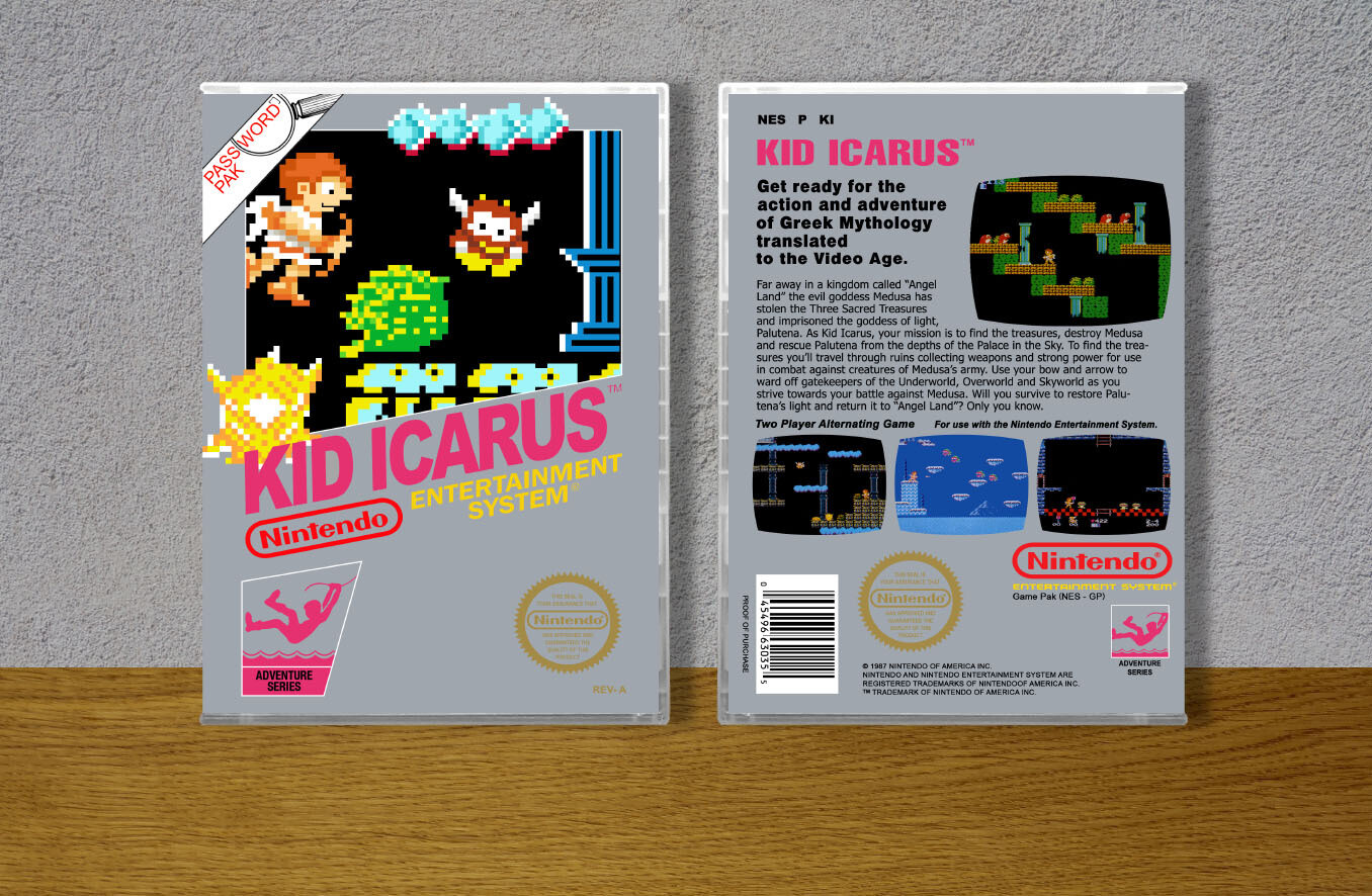 Kid Icarus, Case Color: CLEAR (Transparent)