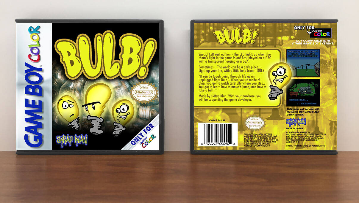 Bulb!, Artwork Spine Color: Chrome