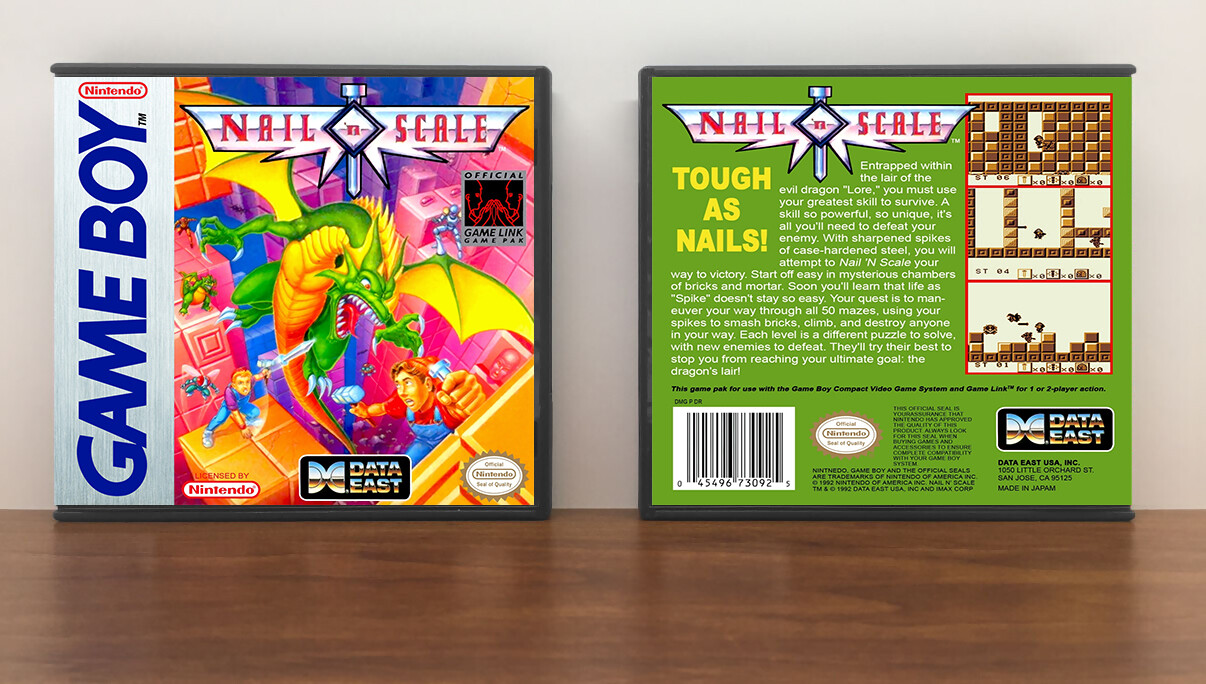 Nail &#39;n&#39; Scale, Artwork Spine Color: Chrome