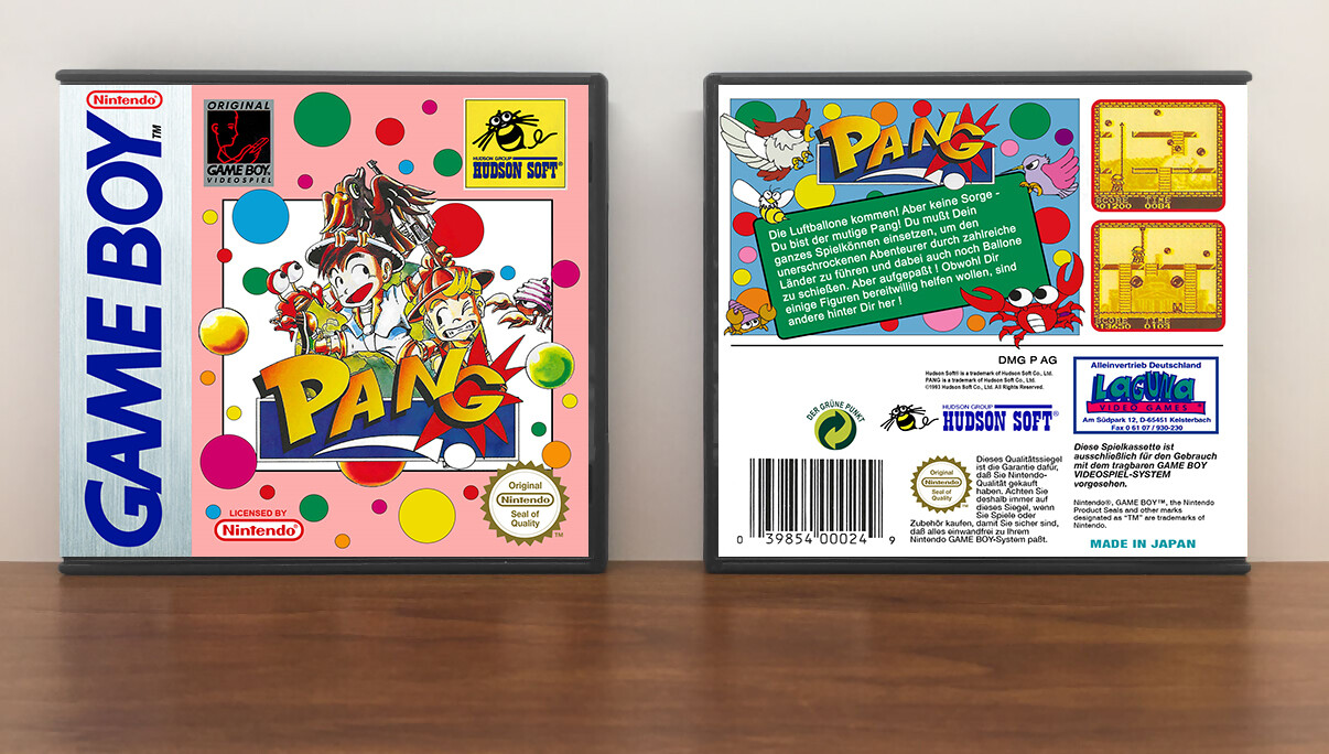 Pang (PAL), Artwork Spine Color: Chrome