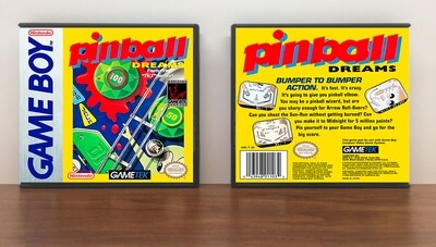 Pinball Dreams, Artwork Spine Color: Chrome