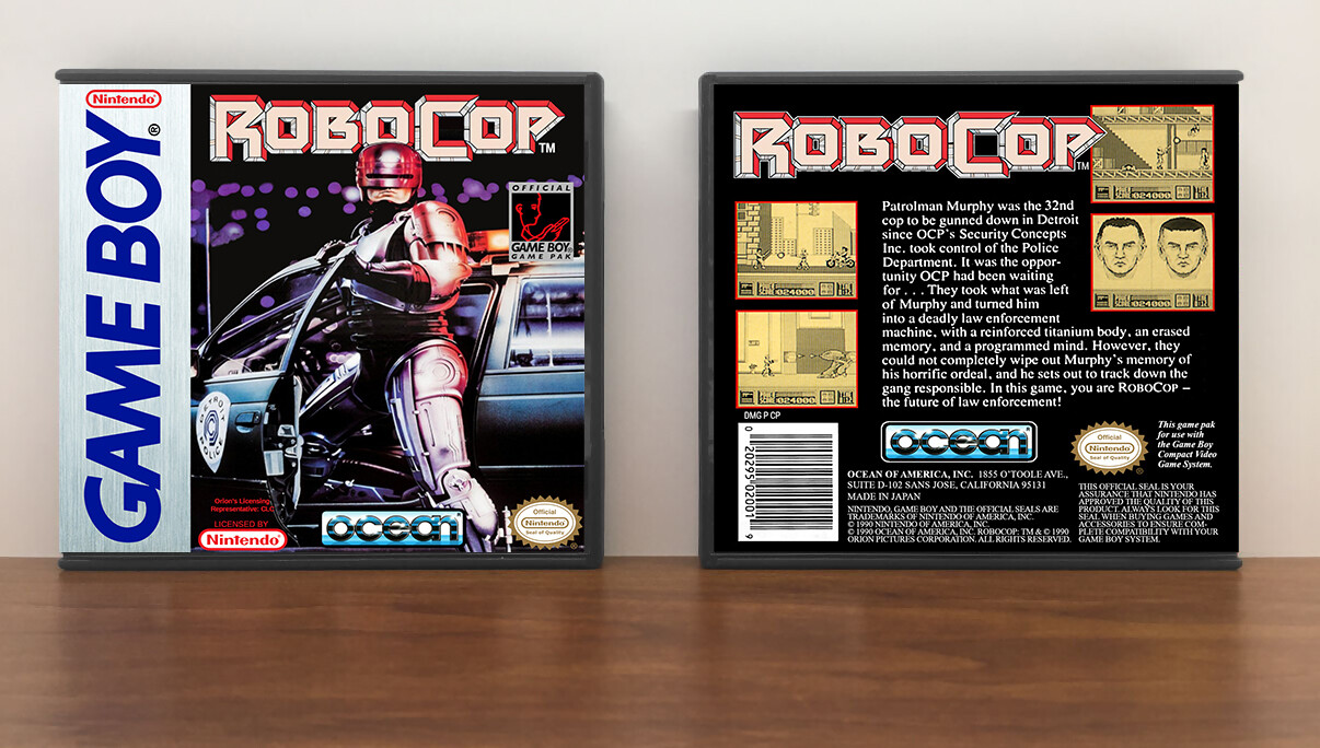 RoboCop, Artwork Spine Color: Chrome