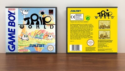 Trip World (PAL), Artwork Spine Color: Chrome