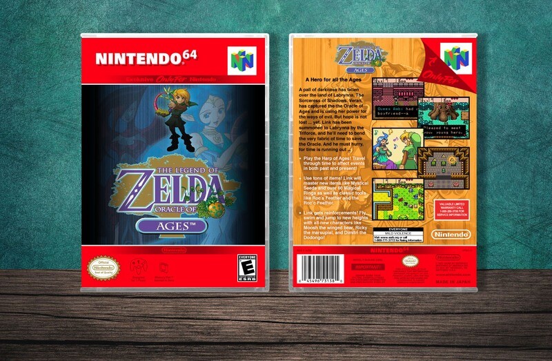 Legend of Zelda: Oracle of Ages, The, Case Color: CLEAR (Transparent)