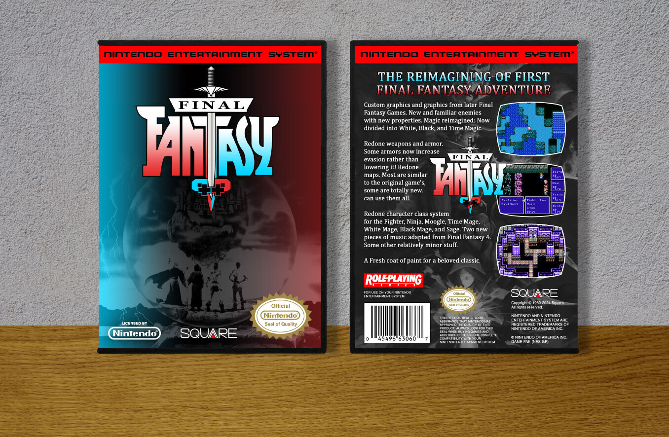 Final Fantasy ++, Case Color: DARK GREY (OEM DS CASE COLOR)