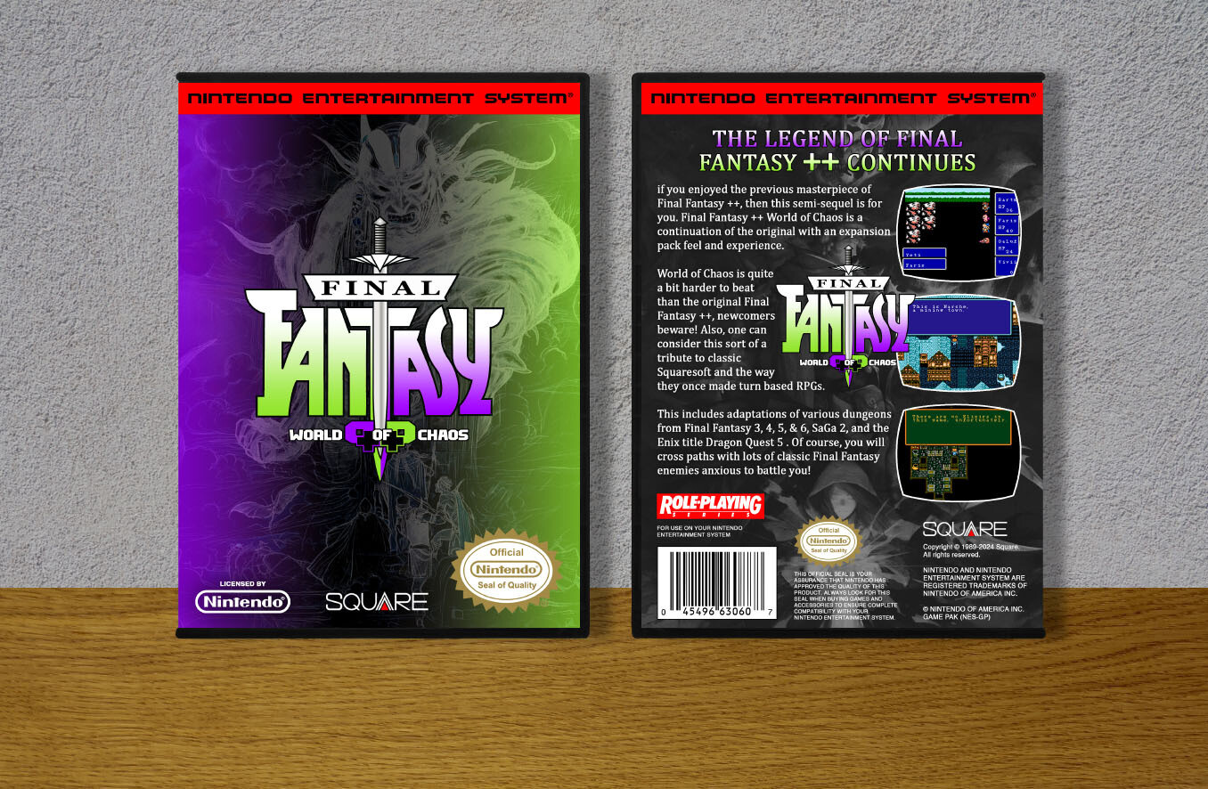 Final Fantasy ++ World of Chaos, Case Color: DARK GREY (OEM DS CASE COLOR)