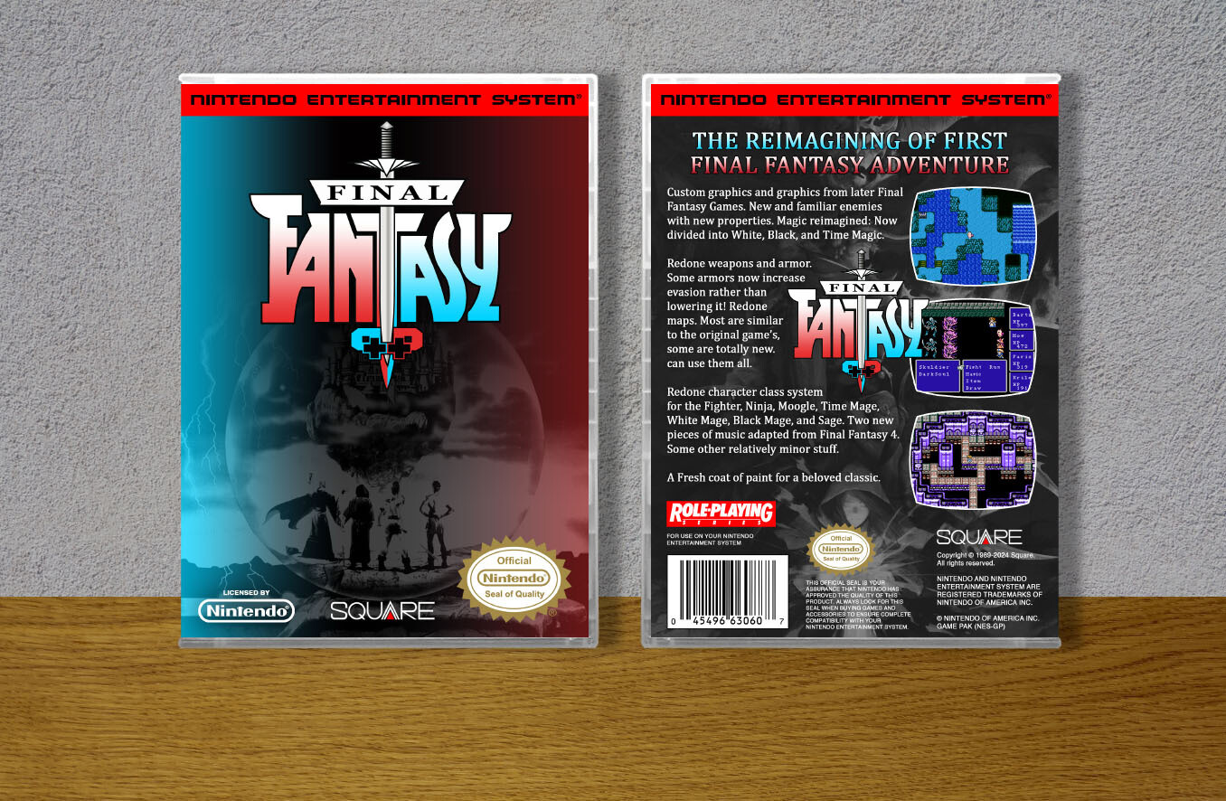 Final Fantasy ++, Case Color: CLEAR (Transparent)
