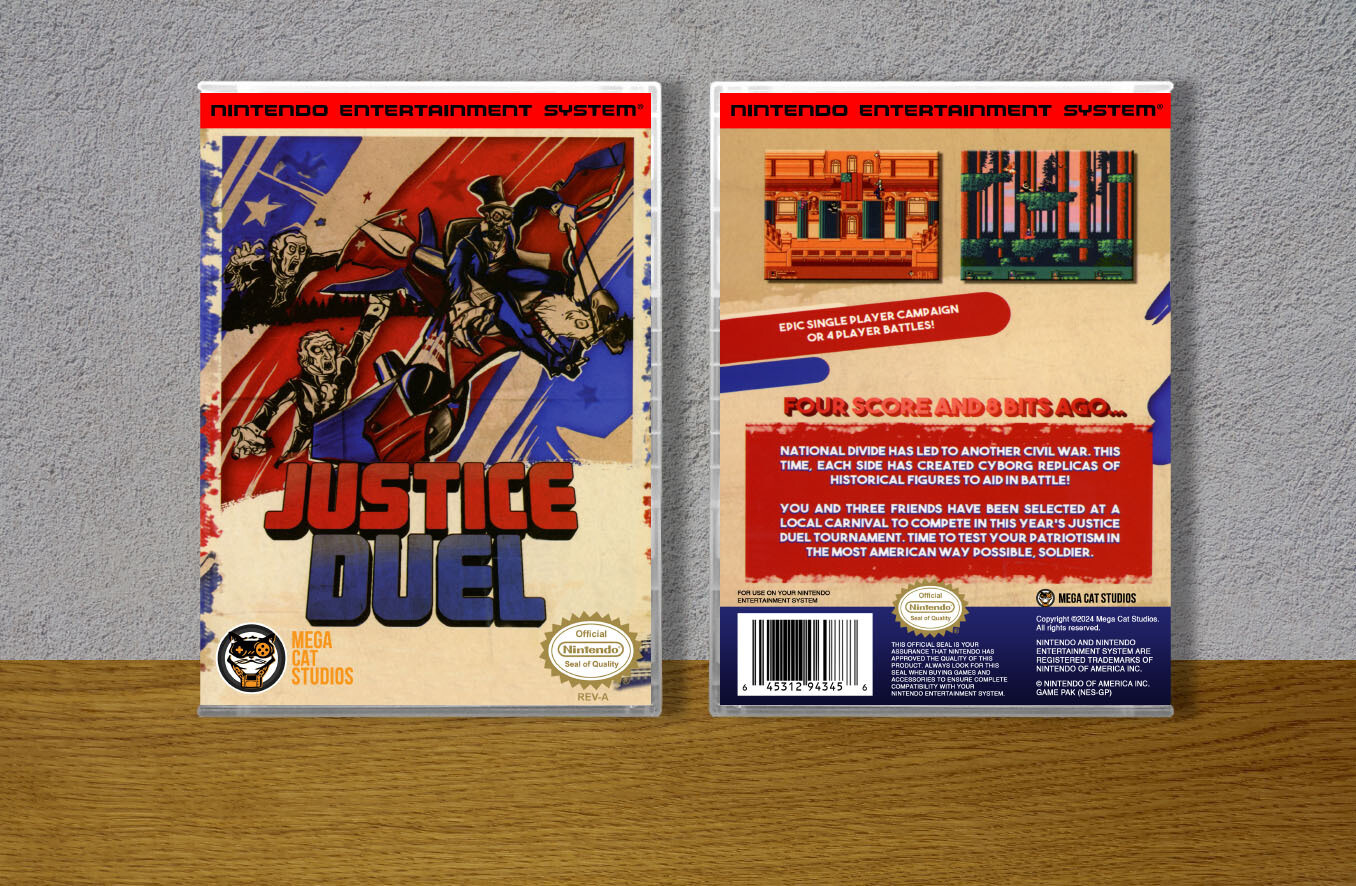 Justice Duel, Case Color: CLEAR (Transparent)