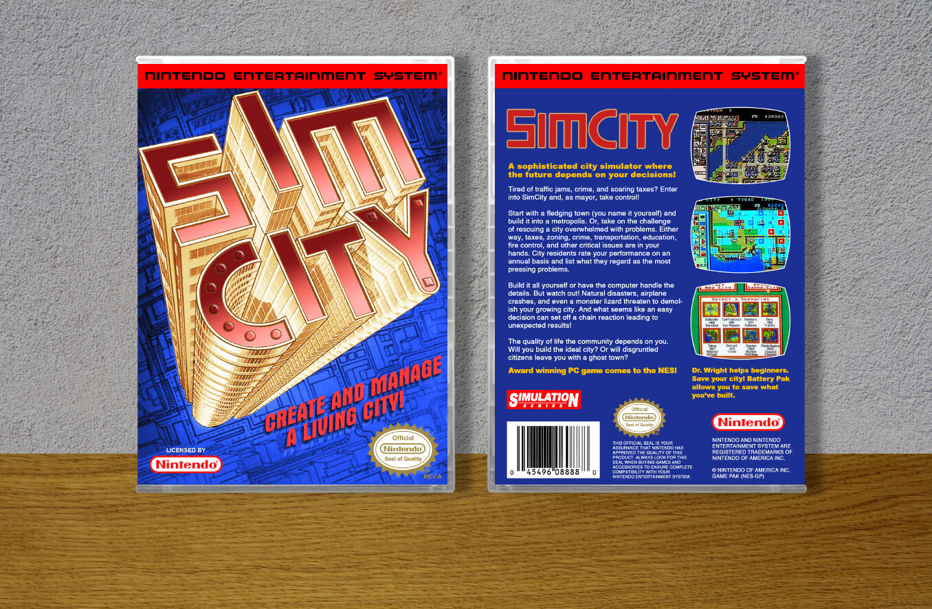 SimCity, Case Color: CLEAR (Transparent)