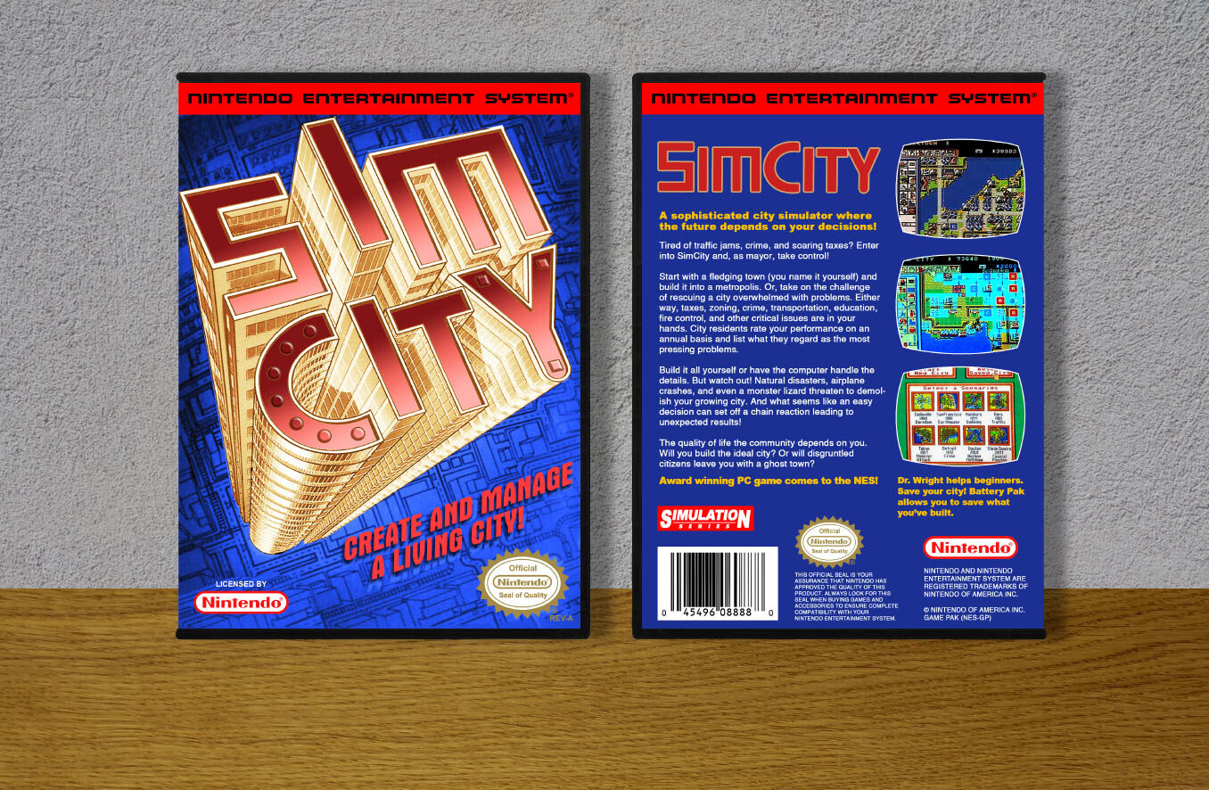 SimCity, Case Color: DARK GREY (OEM DS CASE COLOR)