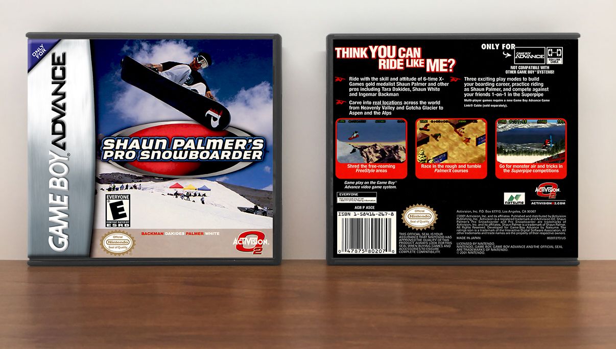 Shaun Palmer&#39;s Pro Snowboarder, Artwork Spine Color: Chrome