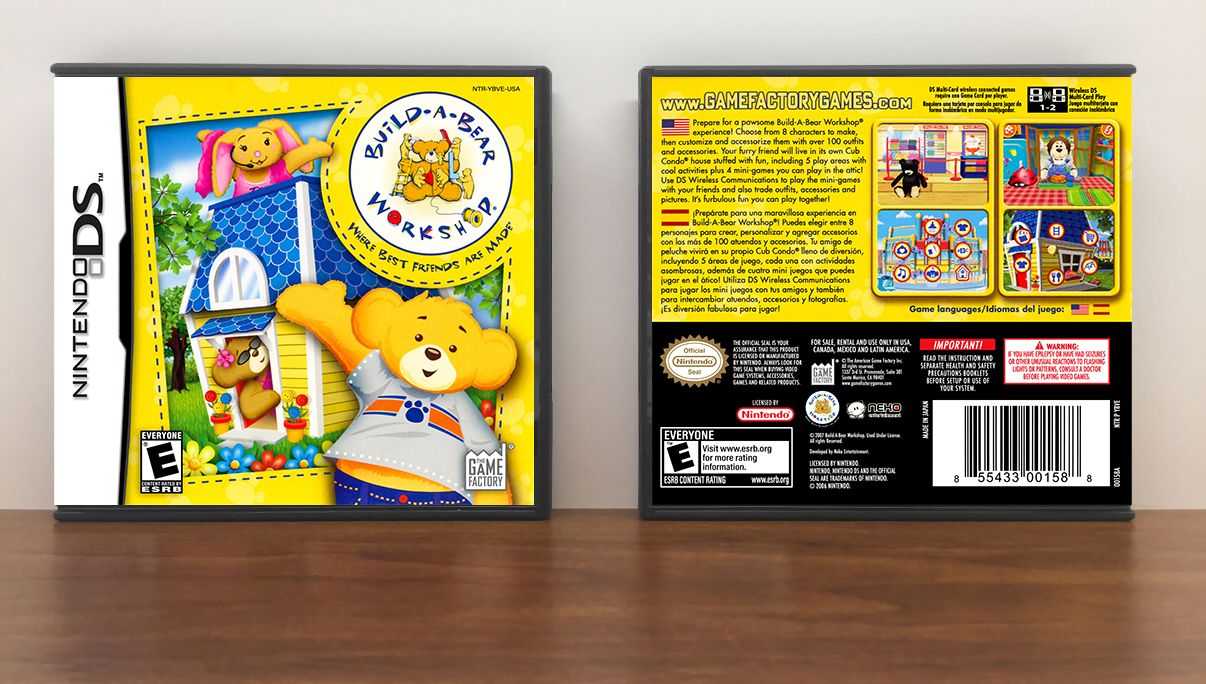 Build-A-Bear Workshop, Case Color: DARK GREY (OEM DS CASE COLOR)