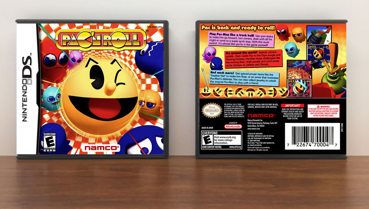 Pac &#39;n Roll, Case Color: DARK GREY (OEM DS CASE COLOR)