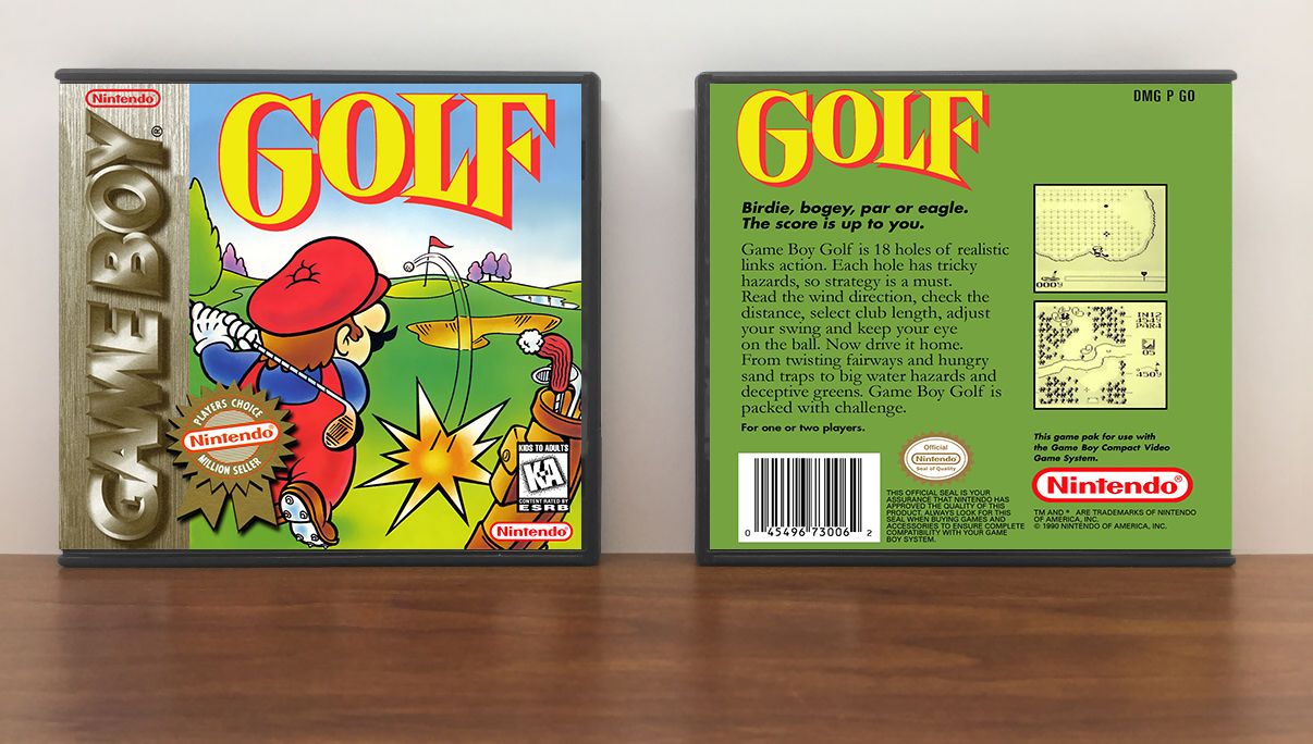 Golf (PC), Case Color: DARK GREY (OEM DS CASE COLOR), Artwork Spine Color: (PC) Chrome