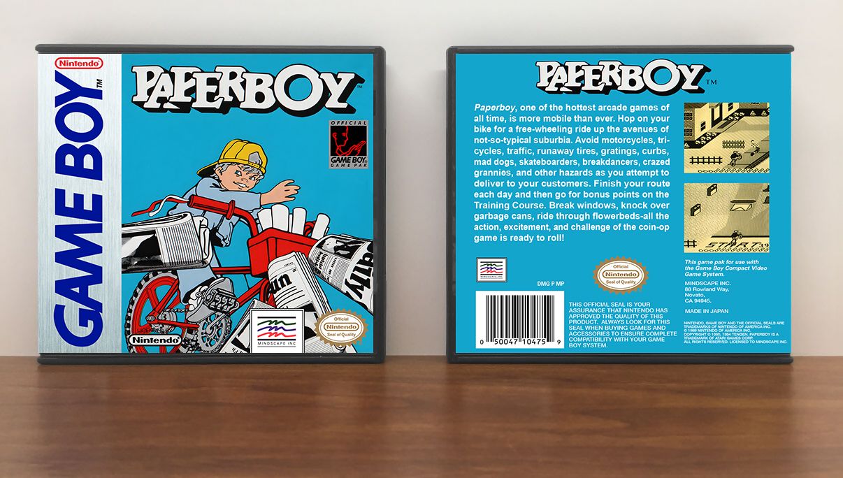 Paperboy, Artwork Spine Color: Chrome