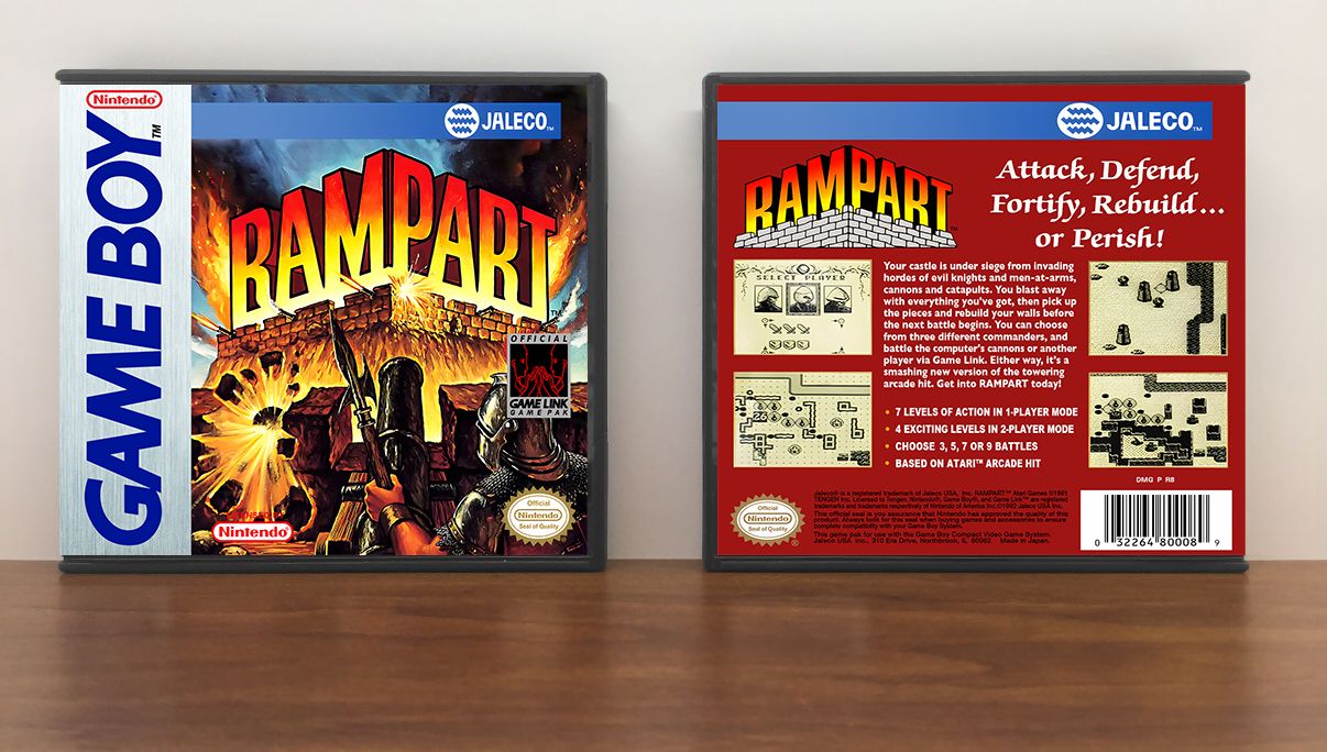 Rampart, Artwork Spine Color: Chrome