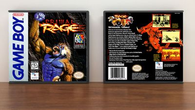 Primal Rage, Artwork Spine Color: Chrome