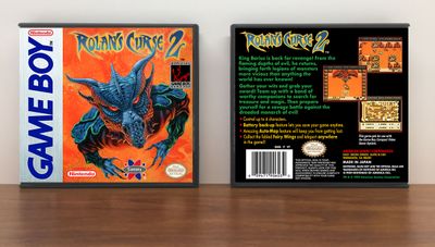 Rolan&#39;s Curse II, Artwork Spine Color: Chrome