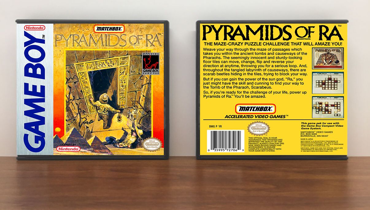 Pyramids of Ra, Artwork Spine Color: Chrome