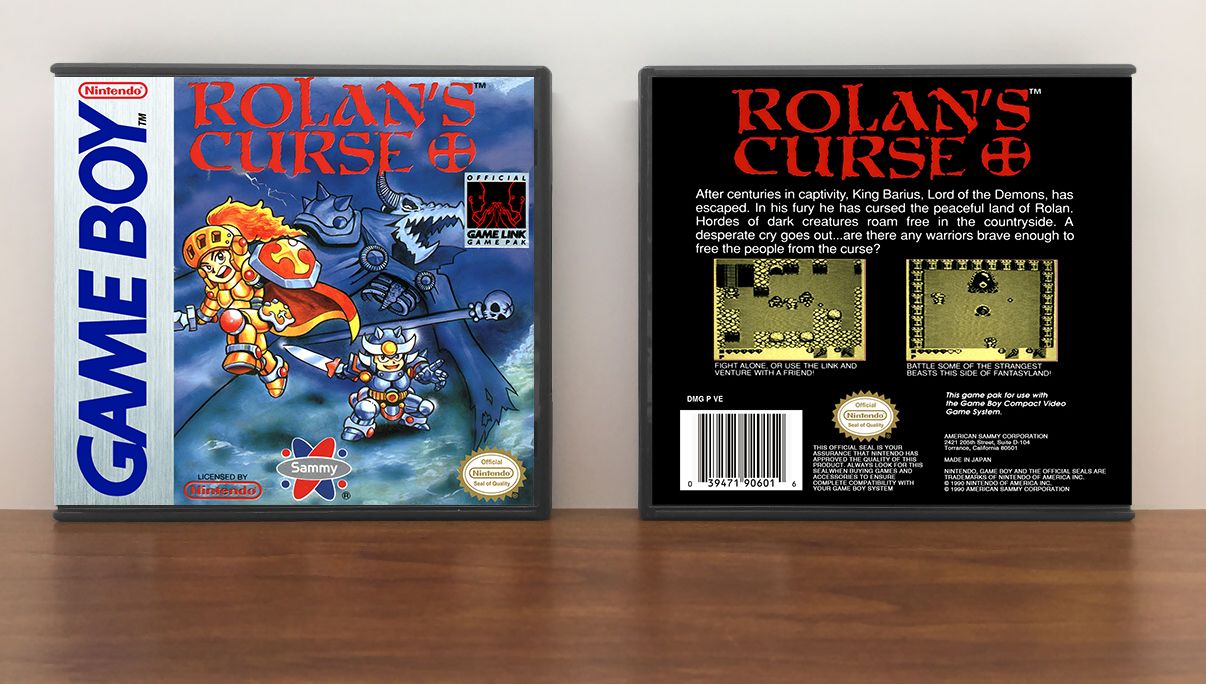 Rolan's Curse, Artwork Spine Color: Chrome