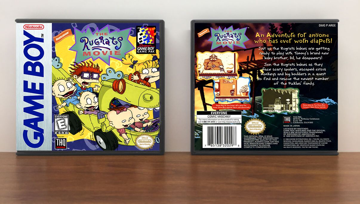 Rugrats Movie, The, Artwork Spine Color: Chrome