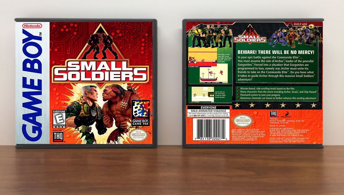 Small Soldiers, Artwork Spine Color: Chrome