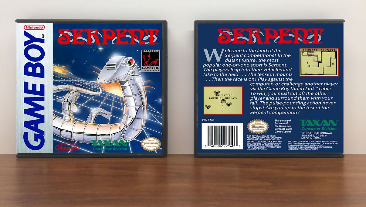 Serpent, Artwork Spine Color: Chrome