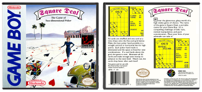 Square Deal: The Game of Two Dimensional Poker