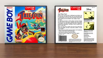 TaleSpin (Capcom), Artwork Spine Color: Chrome