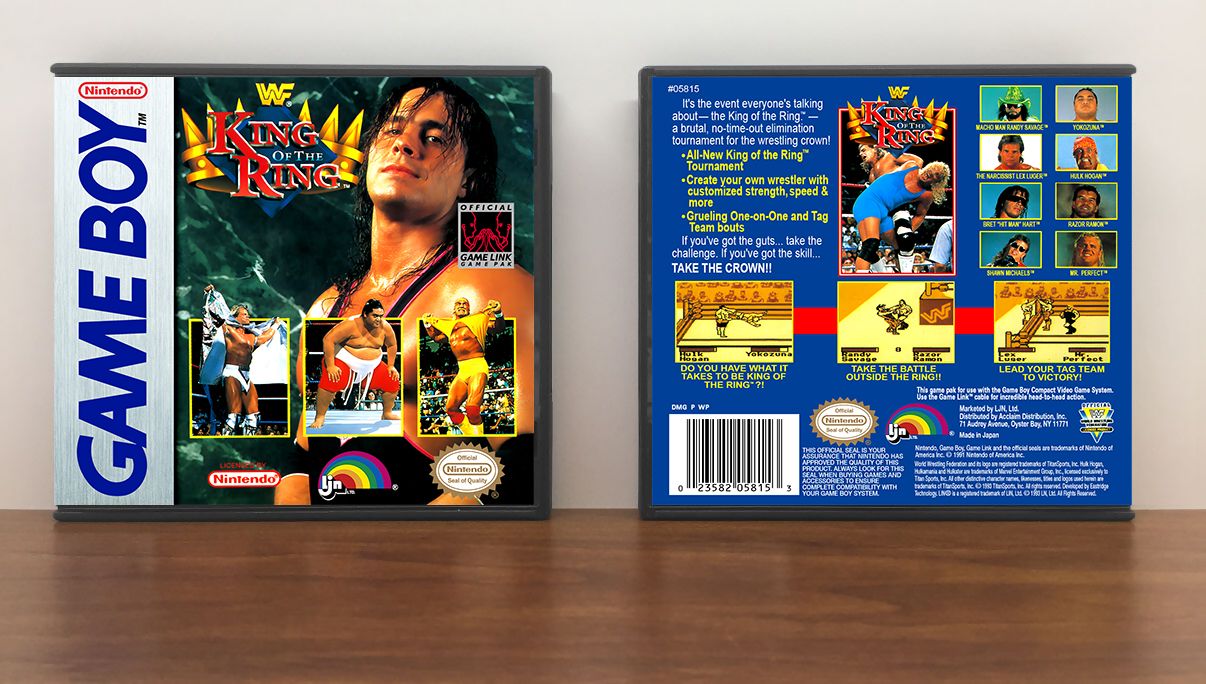 WWF King of the Ring, Artwork Spine Color: Chrome