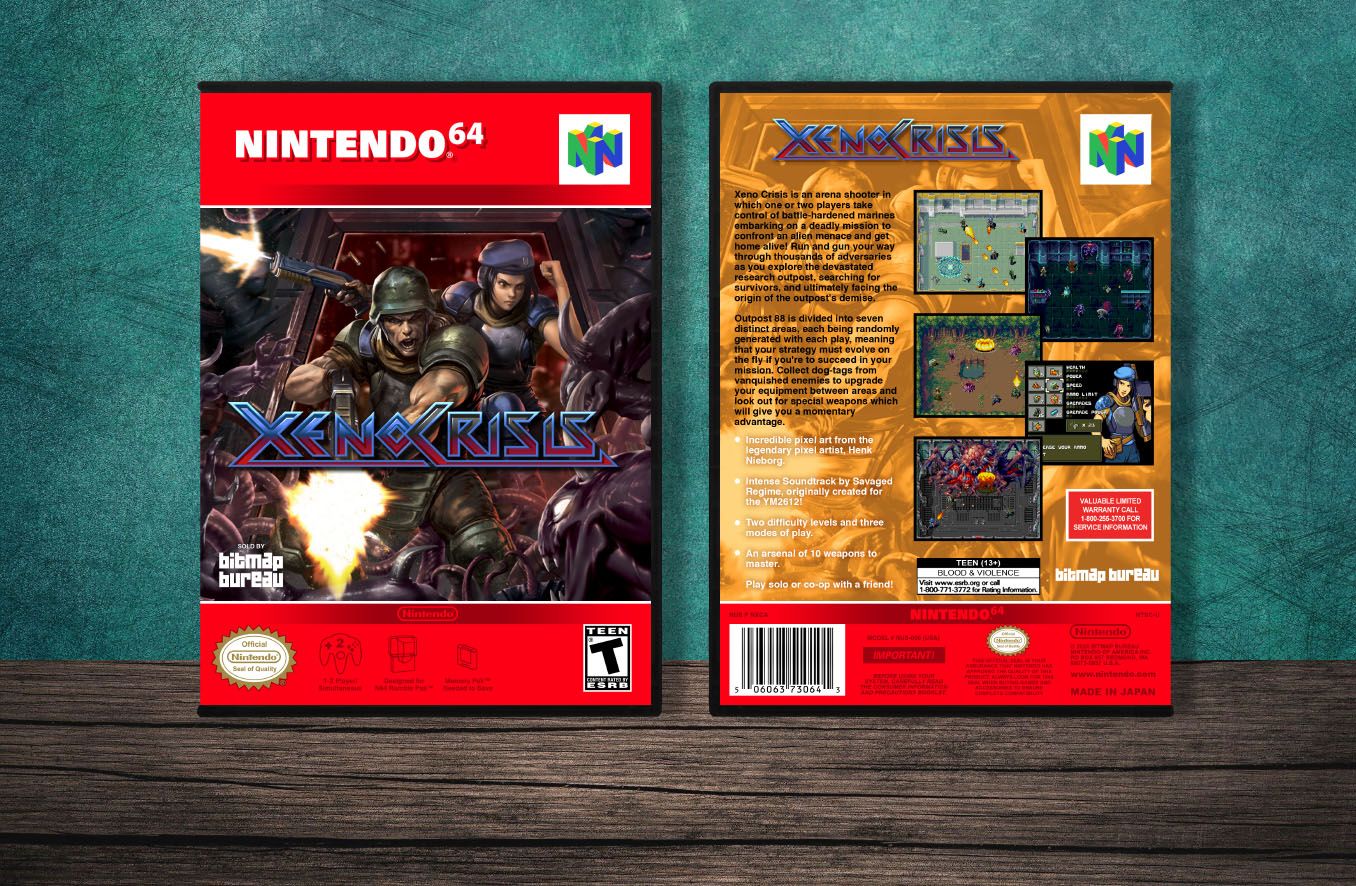 Xeno Crisis, Case Color: DARK GREY (OEM DS CASE COLOR)