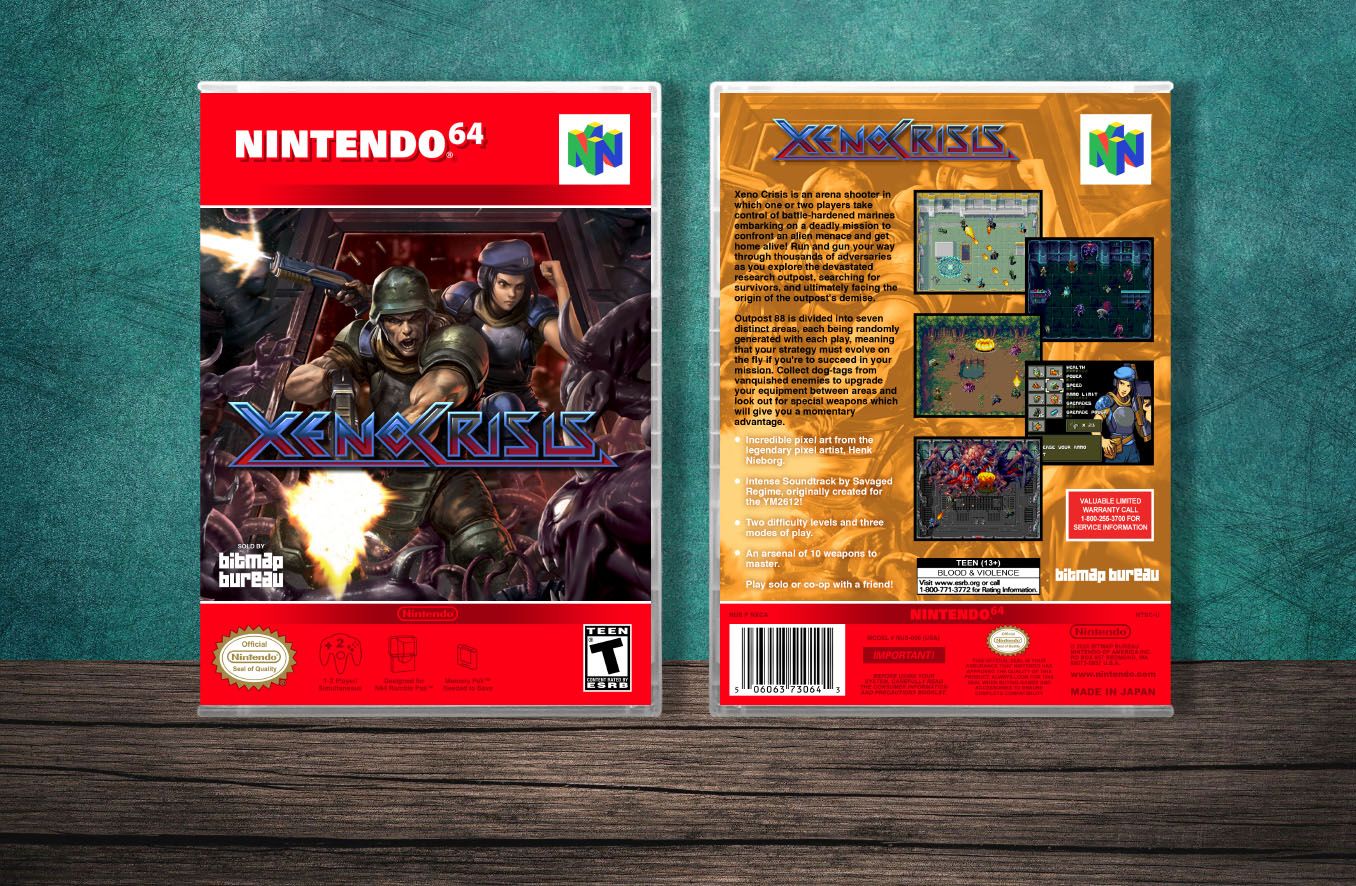 Xeno Crisis, Case Color: CLEAR (Transparent)