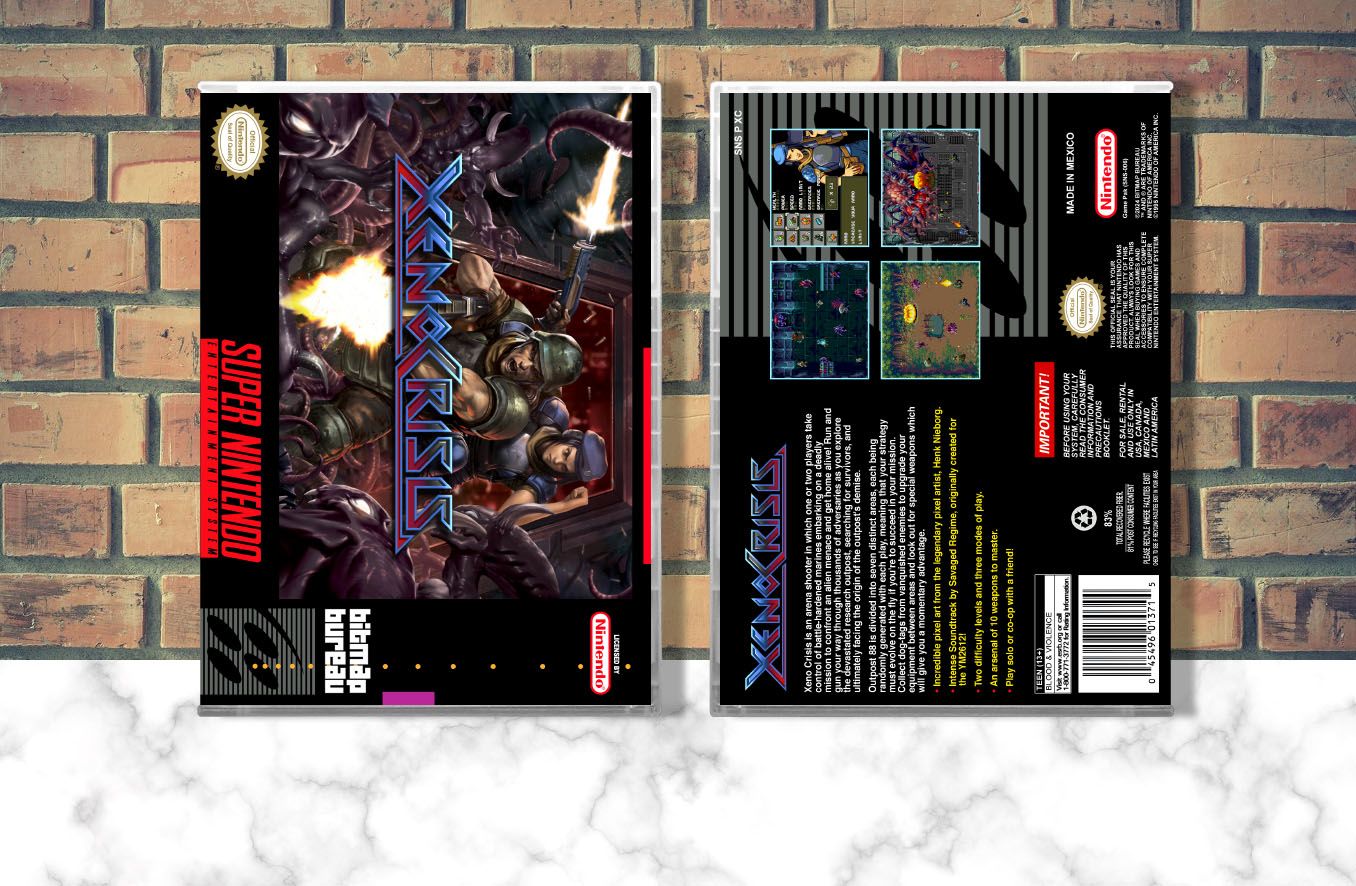 Xeno Crisis, Case Color: CLEAR (Transparent)