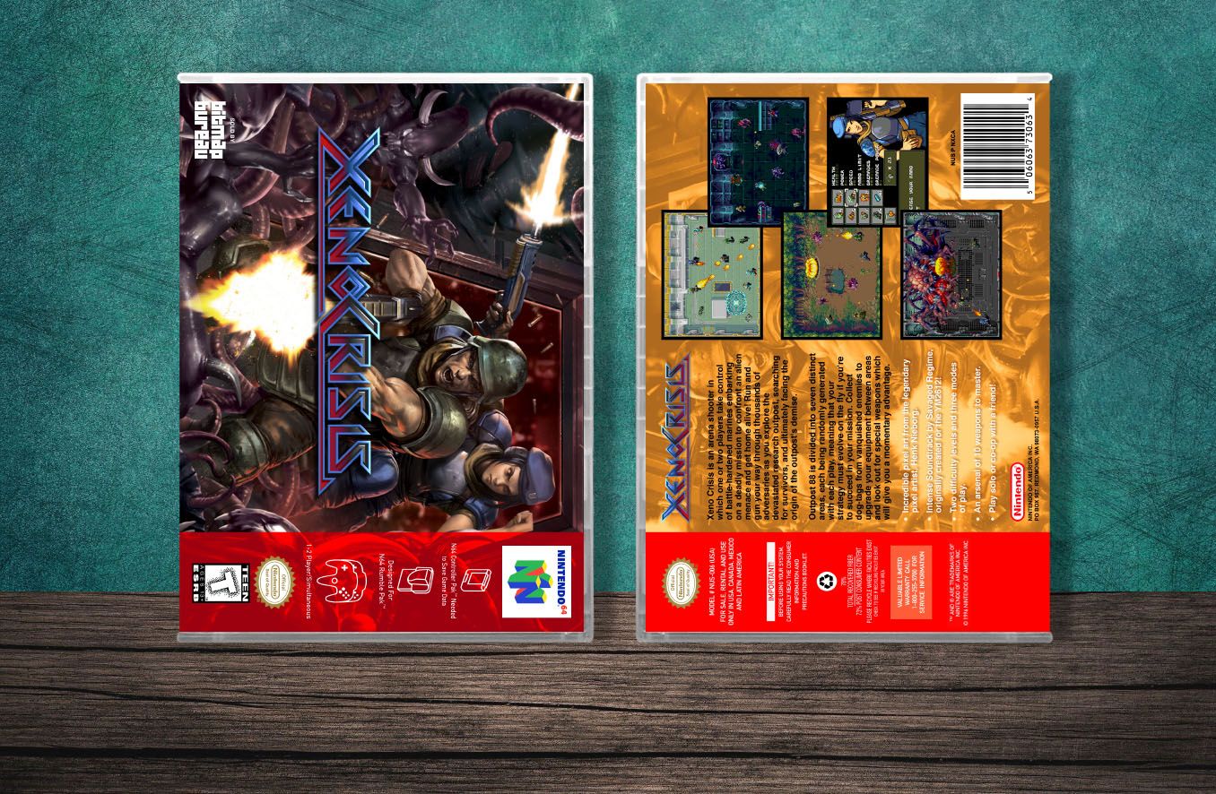 Xeno Crisis, Case Color: CLEAR (Transparent)