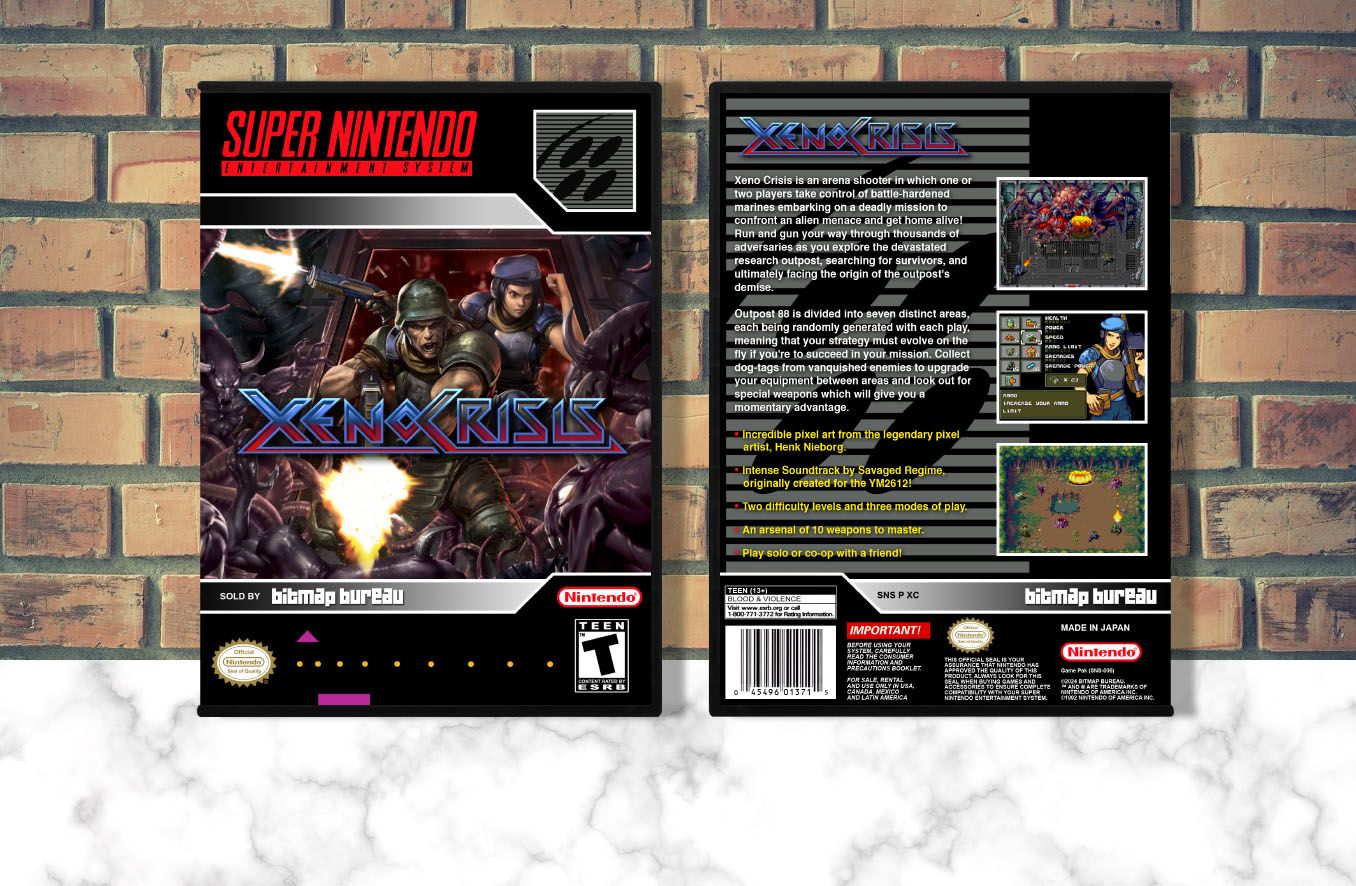 Xeno Crisis, Case Color: DARK GREY (OEM DS CASE COLOR)